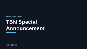TBN Special Announcement